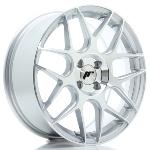 Jante JR Wheels JR18 17x7 ET40 - 4x100 - Silver machined face