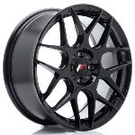 Jante JR Wheels JR18 17x7 ET40 - 5x100 / 5x114.3 - Noir Brillant
