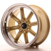 Jante JAPAN RACING JR19 17" x 9" Multi Perçage ET -280 Gold