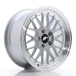 Jante JR Wheels JR23 17x8 ET40 5x112 Hyper Silver w/Machined Lip