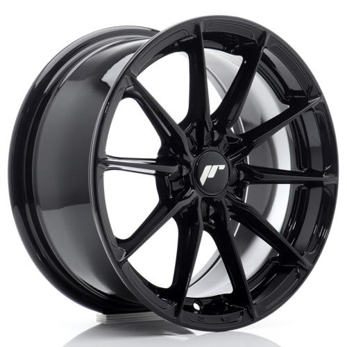 Jante JR Wheels JR37 15x7 ET38 - 4x100 - Noir brillant