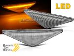 Paire Clignotant Repetiteur Ford Focus MK1 98-04 Clair LED Dynamique