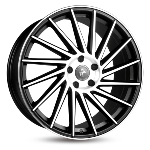 Jante Keskin KT17 22x10 ET50 5/130 MATT BLACK FRONT POLISH