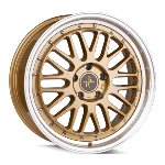 Jante Keskin KT22 19x8.5 ET45 5/112 GOLD LIP POLISH