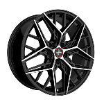 Jante Keskin KT25 20x8.5 ET35 5/114.3 BLACK FRONT POLISH