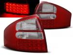 Paire de feux arriere Audi A6 berline de 05/1997 a 05/2004 rouge et blanc led