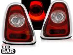 Paire de feux arriere Mini Cooper R56 R57 10-14 LED BAR rouge blanc