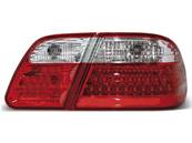 Paire de feux arriere pour Mercedes classe E W210 95-02 LED rouge blanc
