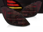 Paire de feux arriere Mercedes classe C W205 14-21 Full LED Dyn Rouge Noir