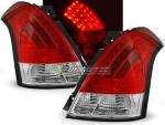 Paire de feux arriere Suzuki Swift 05-10 LED rouge blanc