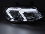 Paire de feux phares BMW serie 3 E92 / E93 de 2010 a 2013 Xenon LED DRL Chrome