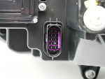 Paire de feux phares VW T5.1 de 2010 a 2015 FULL LED TRU DRL DYN Noir Chrome
