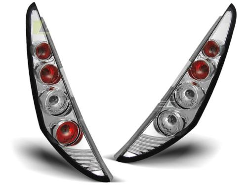 Paire de feux arriere Fiat Punto 2 99-03 chrome