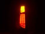 Paire feux arrière Ford Focus 2 5 portes 2004 a 2008 Rouge Chrome Led