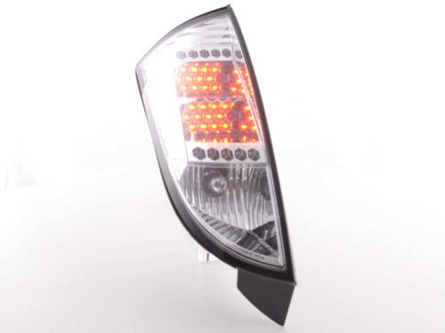 Paire de feux arrière Ford Focus 1998 a 2004 Chrome Led