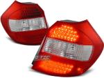 Paire de feux arriere BMW serie 1 E87/E81 04-07 LED rouge blanc