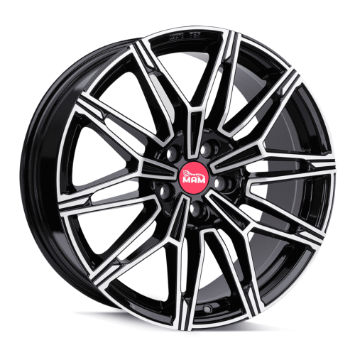 Jante Mam B3N 19x8.5 ET20 5/120 Black Front Polish