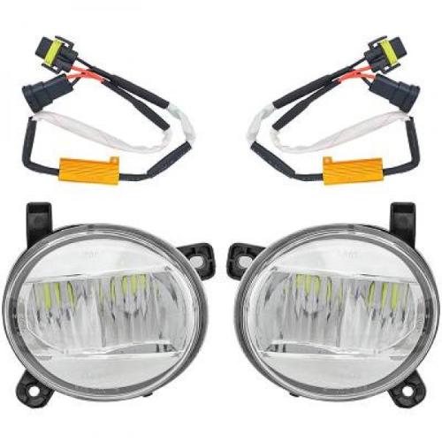 Paire antibrouillard avant Audi A4 B8 2007-2011 Led Chrome