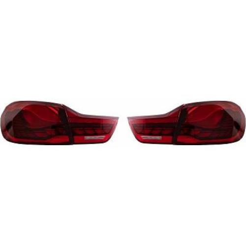 Paire de feux arriere BMW Serie 4 F32/F33 2013-2018 Led Rouge