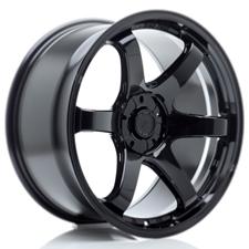 JR Wheels SL03 19x9 ET20-31- 5 Trous sur mesure - Noir Brillant