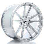 Jante JR Wheels JR21 20x11 ET15-45 - 5 Trous sur mesure- Silver Machined Face