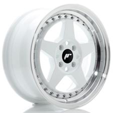 Jante JR Wheels JR6 16x7 ET35 - 4x100 - White Machined lip