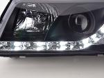 Paire de feux phares Daylight Led Audi A3 8L 1996-2000 Noir