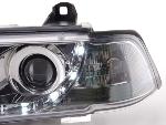 Paire de feux phares Daylight Led DRL BMW serie 3 E36 Cab 92-99 chrome