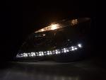 Paire de feux phares Daylight Led Mercedes Classe C W204 07-10 Chrome