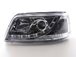 Paire de feux phares Daylight led DRL VW Bus T5 de 03-09 chrome