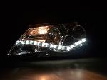 Paire de feux phares Daylight led DRL VW Tiguan 07-11 Chrome