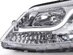 Paire de feux phares Daylight led DRL VW Jetta 6 de 11-17 chrome