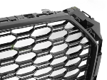 Calandre pour Audi A4 B9 de 2015 a 2019 Look Sport Noir brillant PDC