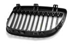 Paire de grilles de calandre BMW serie 3 E92/E93 de 2007 a 2010 07-10 Noir matt