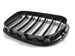 Grilles calandre BMW Serie 7 F01 09-15 Double barre noir mat