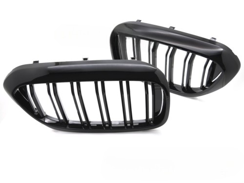 Calandre BMW Serie 5 G30/G31 de 2017 a 2020 Look Sport Noir Brillant Double Barres