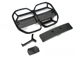 Grille de calandre avant BMW Serie 4 G22 Coupe de 2020 a 2025 Noir matt Look sport
