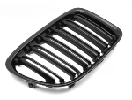 Grille de calandre avant BMW X1 E84 de 2009 a 2014 noir brillant