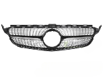 Grille calandre Mercedes classe C W205 14-18 Look Diamant Noir Chrome