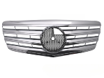 Grille calandre Mercedes classe E W211 de 2006 a 2009 Chrome