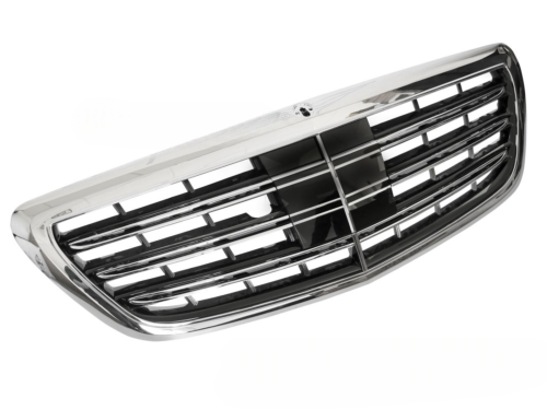 Grille calandre Mercedes classe S W222 de 2013 a 2017 Noir Chrome