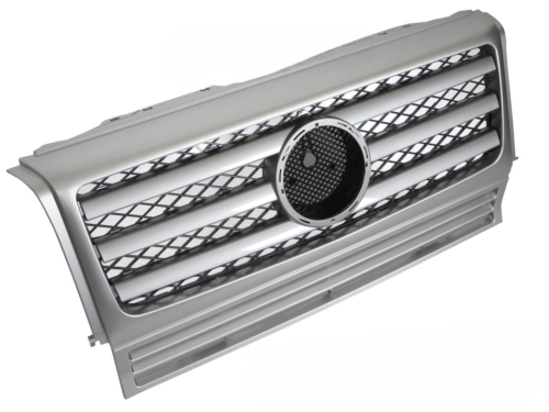 Grille calandre Mercedes Classe G W463 de 1990 a 2012 Argent