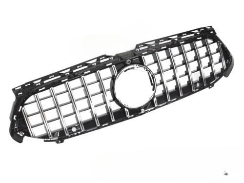 Grille calandre Mercedes Classe A W177 de 2022 a 2025 Chrome Noir Brillant
