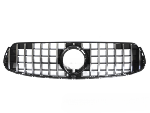Grille calandre Mercedes GLC C253/X253 de 2019 a 2022 Noir Brillant Chrome