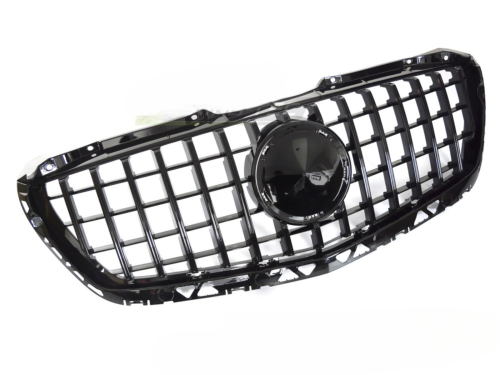 Grille calandre Mercedes Sprinter W906 de 2013 a 2018 Noir Brillant