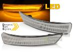 Paire Clignotant Repetiteur retroviseur Ford Mondeo 10-14 Clair LED Dynamique