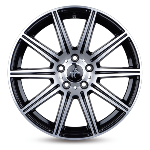 Jante Keskin KT16 18x8 ET30 5/112 BLACK FRONT POLISH