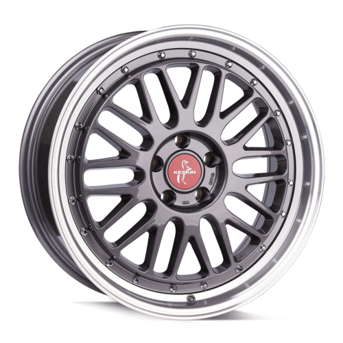 Jante Keskin KT22 18x8 ET35 5/120 TITAN GREY LIP POLISH