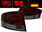 Paire de feux arriere Audi TT 8N de 1999 a 2006 LED rouge fume
