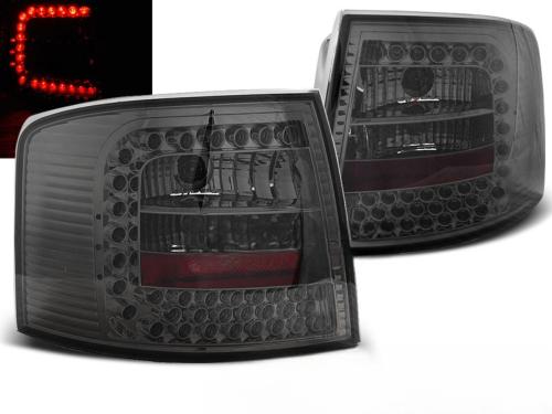 Paire de feux arriere Audi A6 C5 de de 05/1997 a 05/2004 break LED fume